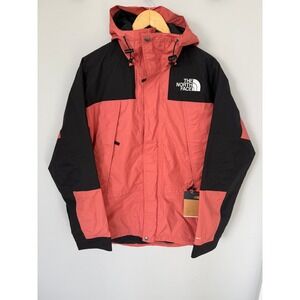 The North Face K2RM DryVent Hooded Rain Jacket Mens Small Rose Colorblock Shell‎